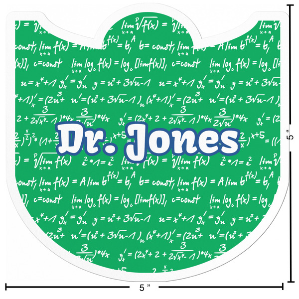 Equations Custom Shape Iron On Patches - L - APPROVAL