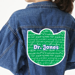 Equations Twill Iron On Patch - Custom Shape - 3XL (Personalized)