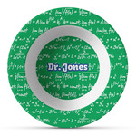 Equations Plastic Bowl - Microwave Safe - Composite Polymer (Personalized)