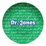 Equations Microwave Safe Plastic Plate - Composite Polymer (Personalized)