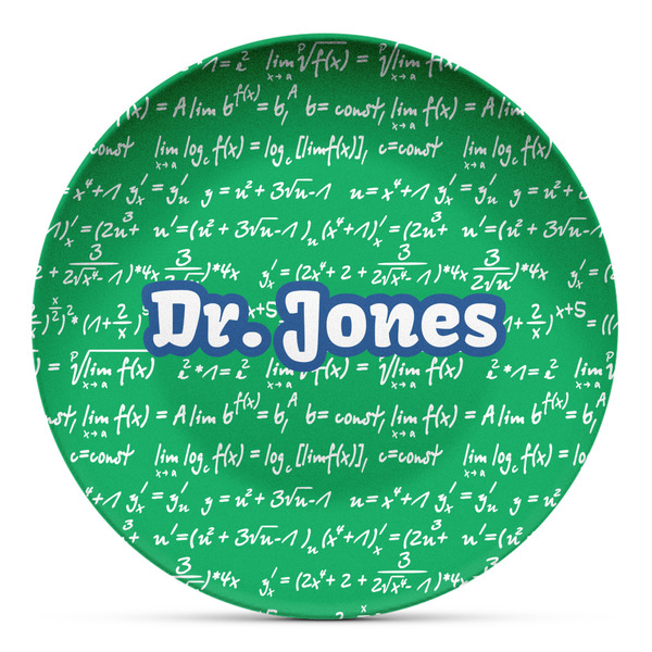 Custom Equations Microwave Safe Plastic Plate - Composite Polymer (Personalized)