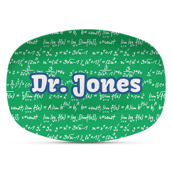 Custom Equations Plastic Platter - Microwave & Oven Safe Composite Polymer (Personalized)