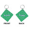 Equations Diamond Keychain (Front + Back)