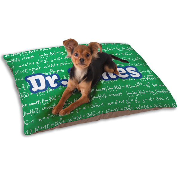 Custom Equations Dog Bed - Small w/ Name or Text