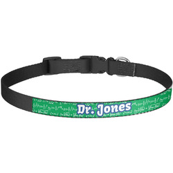Equations Dog Collar - Large (Personalized)