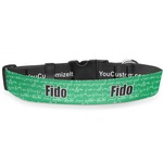Equations Deluxe Dog Collar (Personalized)
