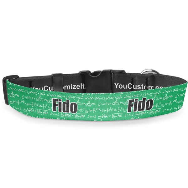 Custom Equations Deluxe Dog Collar - Small (8.5" to 12.5") (Personalized)