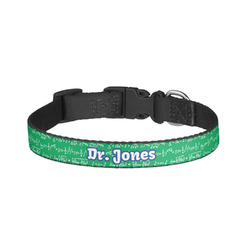 Equations Dog Collar - Small (Personalized)