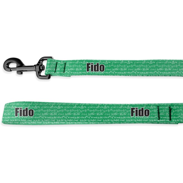 Custom Equations Deluxe Dog Leash - 4 ft (Personalized)