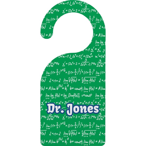 Custom Equations Door Hanger (Personalized)