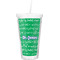 Equations Double Wall Tumbler with Straw (Personalized)