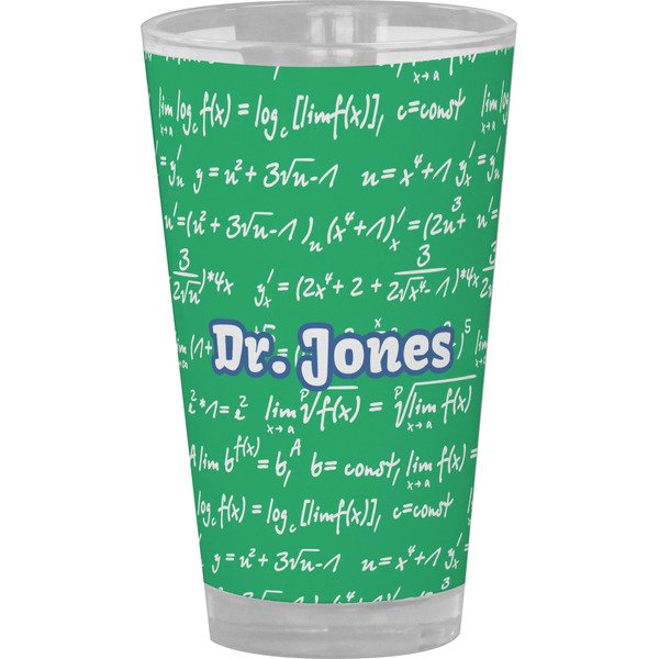 Custom Equations Pint Glass - Full Color (Personalized)