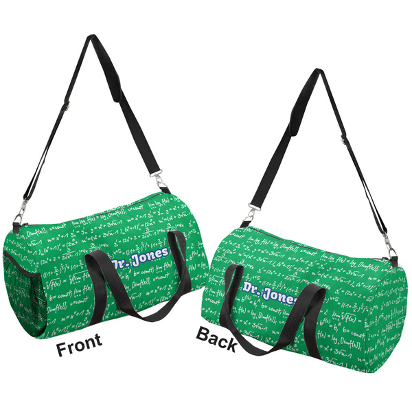 Equations Duffle bag small front and back sides
