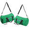 Equations Duffle bag small front and back sides