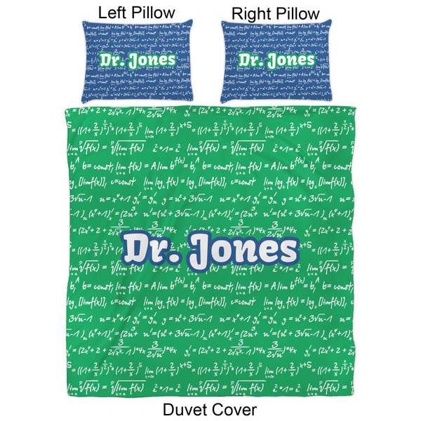 Equations Duvet Cover Set - Queen - Approval