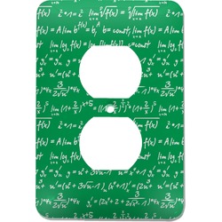 Equations Electric Outlet Plate (Personalized)