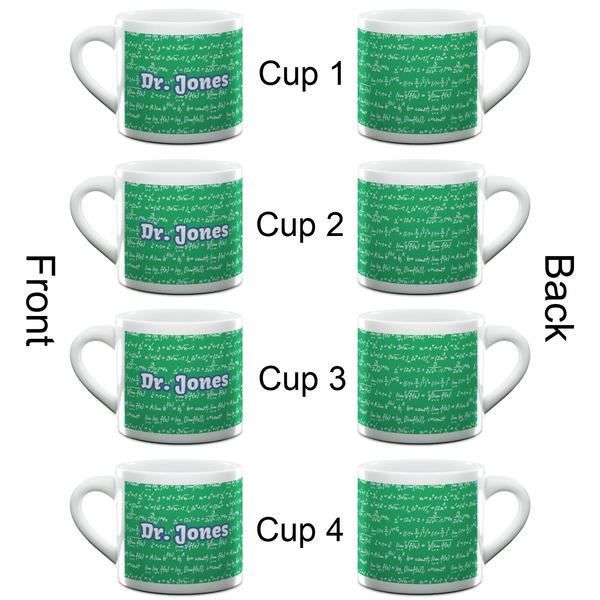 Equations Espresso Cup - 6oz (Double Shot Set of 4) APPROVAL