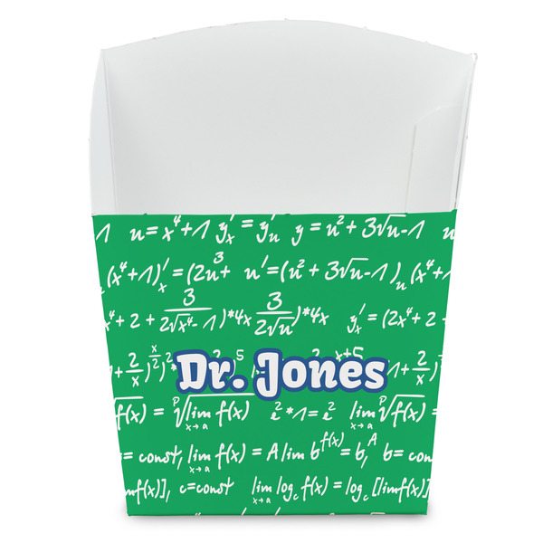 Custom Equations French Fry Favor Boxes (Personalized)