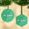 Equations Frosted Glass Ornament - MAIN PARENT