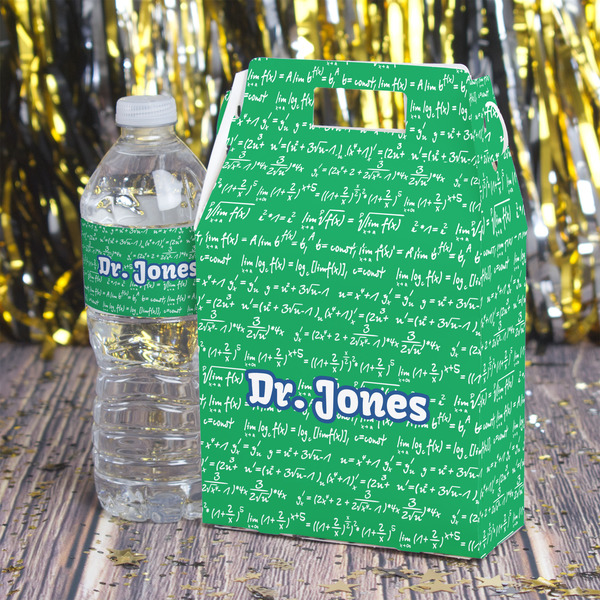 Equations Gable Favor Box - In Context