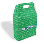 Equations Gable Favor Box (Personalized)