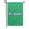 Equations Small Garden Flag - Double Sided w/ Name or Text