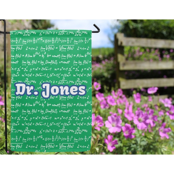 Equations Garden Flag - Outside In Flowers