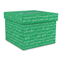 Equations Gift Box with Lid - Canvas Wrapped - Large (Personalized)