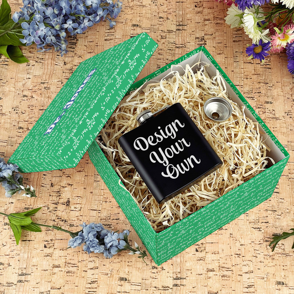 Equations Gift Boxes with Lid - Canvas Wrapped - Large - In Context