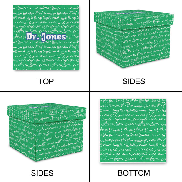 Equations Gift Boxes with Lid - Canvas Wrapped - Medium - Approval
