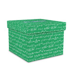 Equations Gift Box with Lid - Canvas Wrapped - Medium (Personalized)