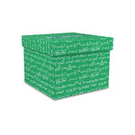 Equations Gift Box with Lid - Canvas Wrapped - Small (Personalized)