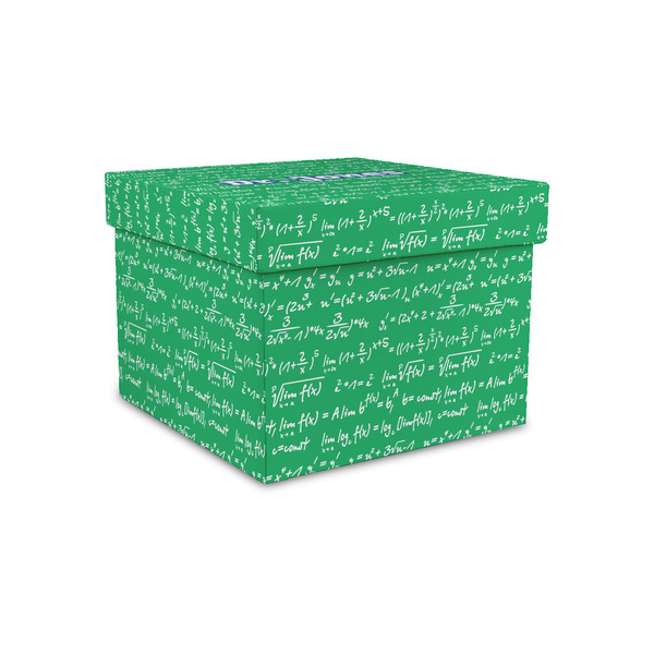 Custom Equations Gift Box with Lid - Canvas Wrapped - Small (Personalized)