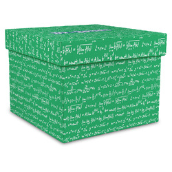 Equations Gift Box with Lid - Canvas Wrapped - X-Large (Personalized)
