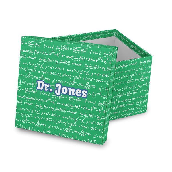 Custom Equations Gift Box with Lid - Canvas Wrapped (Personalized)