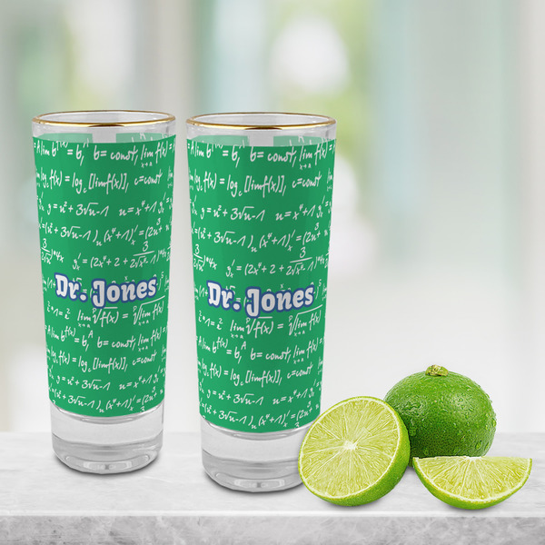Equations Glass Shot Glass - 2 oz - LIFESTYLE