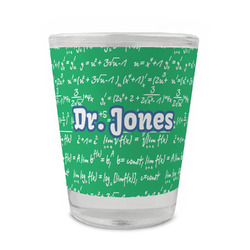 Equations Glass Shot Glass - 1.5 oz - Set of 4 (Personalized)