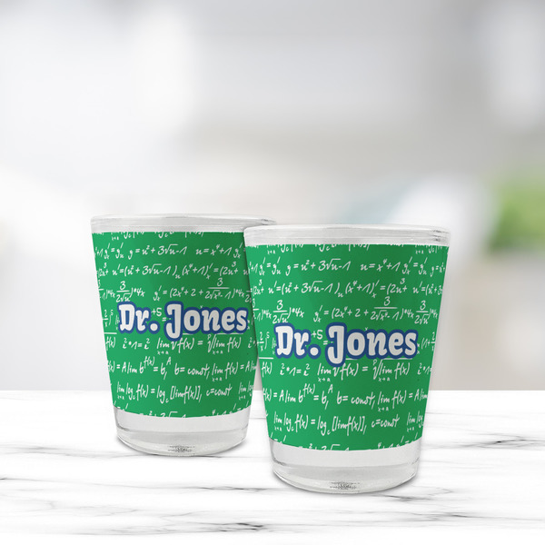 Equations Glass Shot Glass - Standard - LIFESTYLE