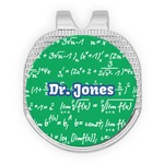 Equations Golf Ball Marker - Hat Clip - Silver
