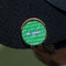 Equations Golf Ball Marker Hat Clip - Gold - On Hat