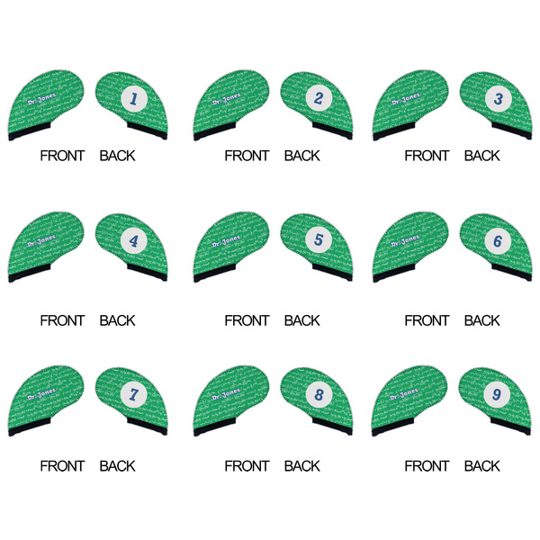 Equations Golf Club Covers - APPROVAL (set of 9)