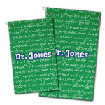 Equations Golf Towel - Poly-Cotton Blend w/ Name or Text