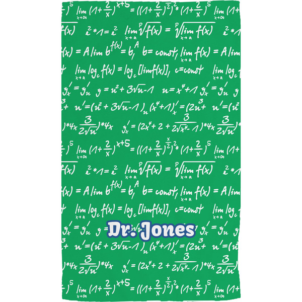 Equations Hand Towel (Personalized) Full