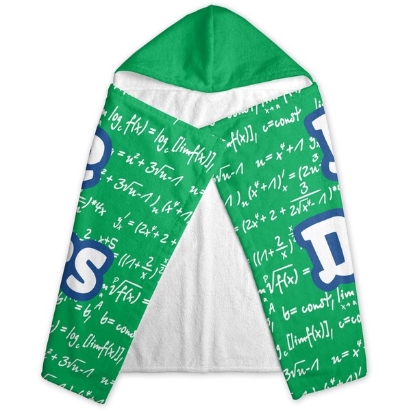 Equations Hooded Towel - Folded