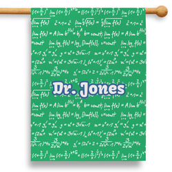 Equations 28" House Flag (Personalized)