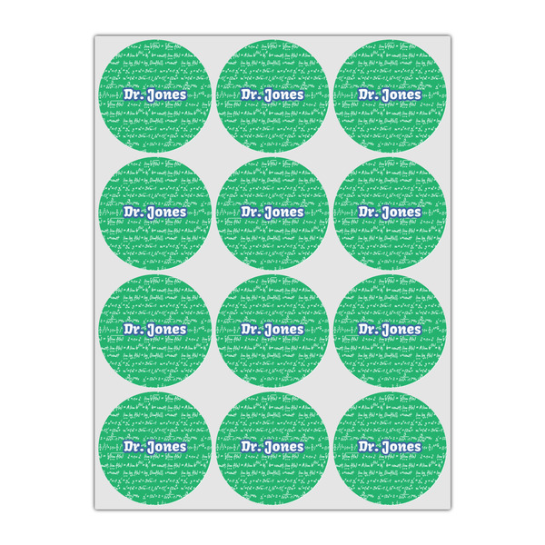 Equations Icing Circle - Small - Set of 12
