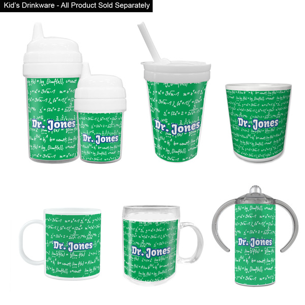 Equations Kid's Drinkware - Customized & Personalized
