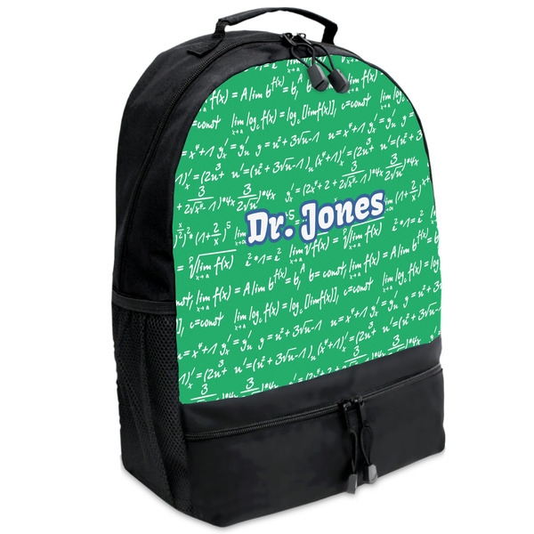 Custom Equations Backpacks - Black (Personalized)