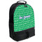 Equations Large Backpack - Black - Angled View