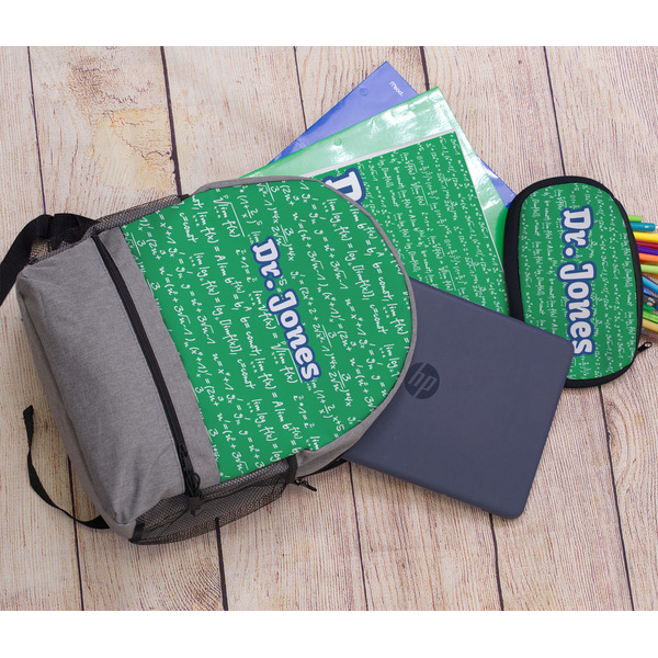 Equations Large Backpack - Gray - With Stuff